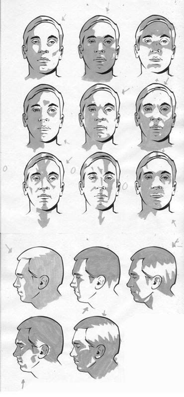 Shadow On Face Drawings Art Reference Art Tutorials