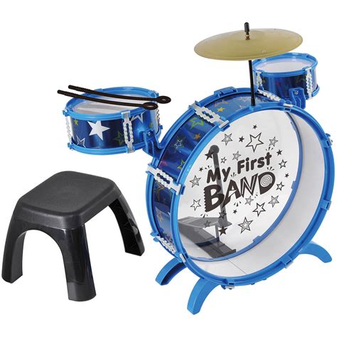 Kid Connection My First Metal Drum Set Blue