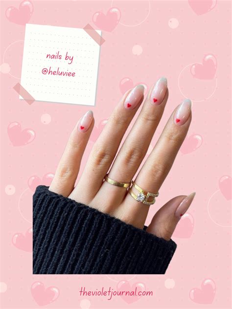 20 Nail Art Ideas For Valentines Day The Violet Journal