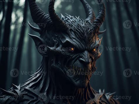 Dark scary demon Halloween. 25503797 Stock Photo at Vecteezy