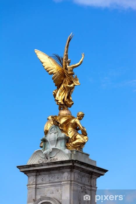 Fototapete Statue Of Victory Am Höhepunkt Der Queen Victoria Memorial