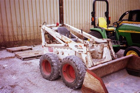 Old Bobcat M 600 Skid Steer Loaderclark Equipment Company Owned Bobcat