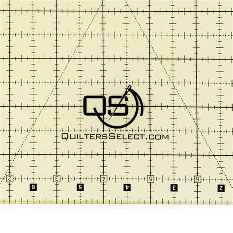 85 X 12 Inch Non Slip Quilting Ruler
