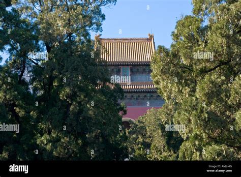 Dingling Ming Tombs Beijing China Stock Photo Alamy