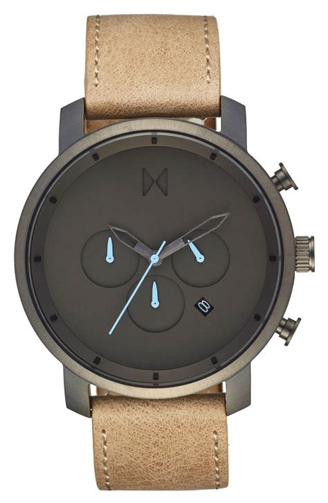 4.6 out of 5 stars 1,019. MVMT Chronograph Leather Strap Watch, 45mm | Nordstrom