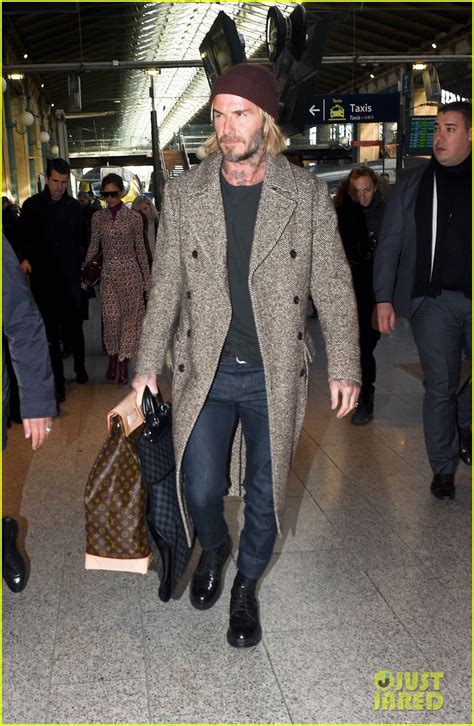 David And Victoria Beckham Arrive In Paris Together Photo 4015821