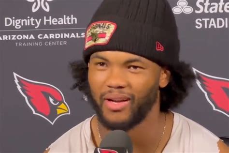 kyler murray gave classy response to fan who smacked him during cardinals celebration video