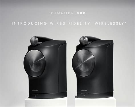 Bowers And Wilkins Formation Hệ Thống Loa Multi Room Cao Cấp Airplay2