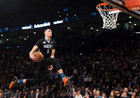 Here is a cool zach lavine wallpaper chicagobulls. Best dunks from an incredible NBA dunk contest - Houston ...