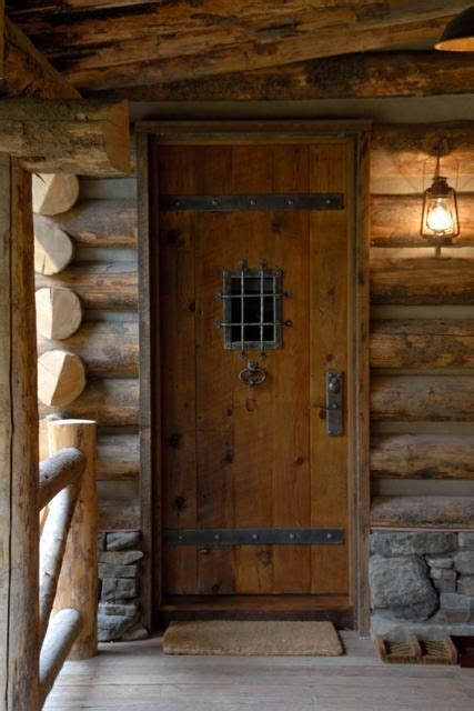 Pin By On Lodge Cabin Doors Rustic