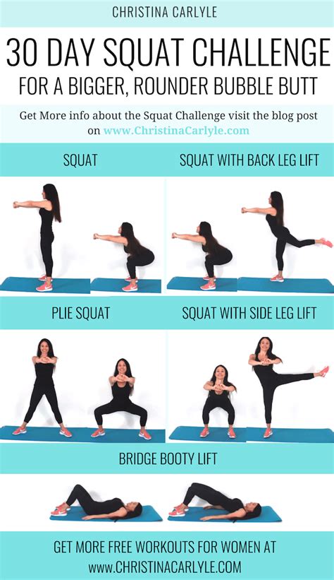 30 Day Squat Challenge For A Bigger Rounder Perky Bubble Butt Cnn Times Idn