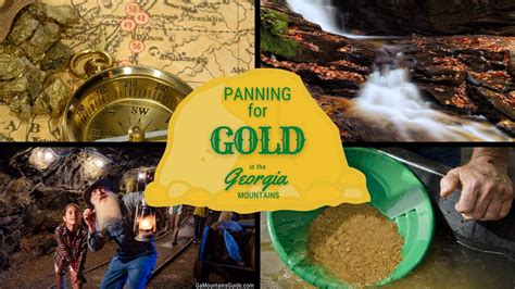 Pan For Gold And Gems In North Georgia Ga Mountains Guide