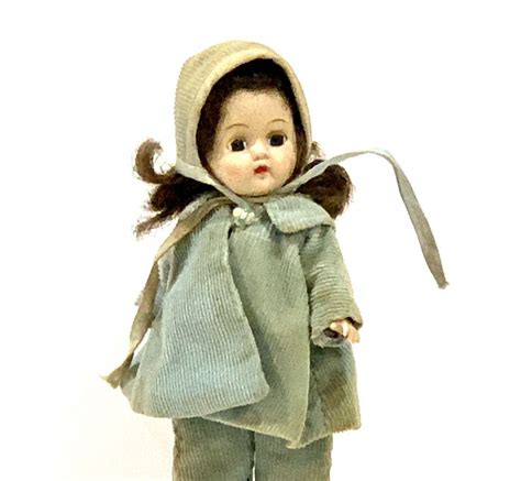 Vintage Nancy Ann Story Book Doll Slw Muffie Doll Brunette Etsy