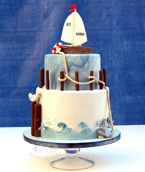Sailing Cake Decorated Cake By Monika Cakesdecor