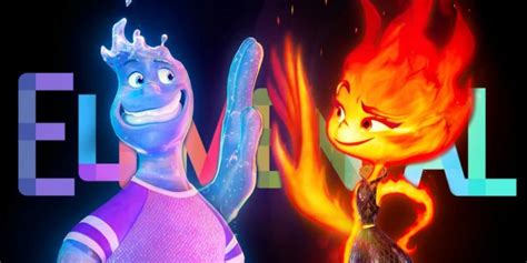 El Fuego Y El Agua Se Unen En El Tráiler De Pixar Elemental Cinecom