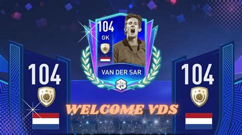 Open Pack UCL Review Gameplay Van Der Sar FIFA MOBILE 22 YouTube