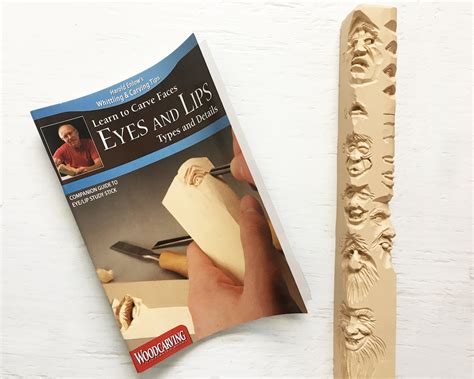 Study Stick Eyes And Lips Wood Carving Study Stick Kit Wood Carving