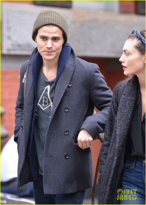 Paul Wesley And Phoebe Tonkin Take Afternoon Walk In New York City