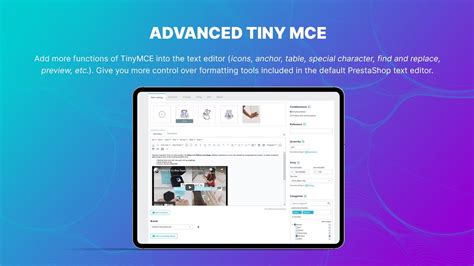 Prestahero Advanced Tiny Mce Customize Tinymce Text Editor Youtube