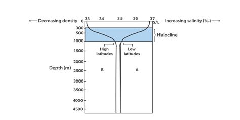 Salinity Of Ocean Water Factors Horizontals And Vertical