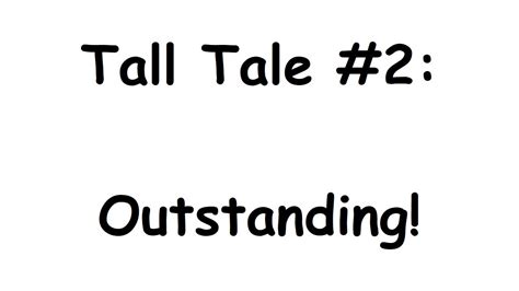 Tall Tale 2 Outstanding Subtitled Youtube