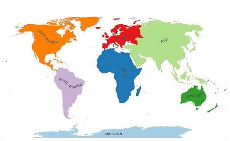 What Are The 7 Continents Of The Worldworld Continents