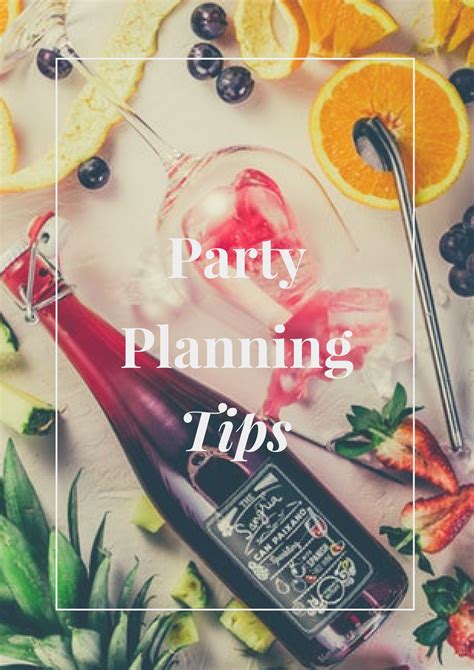 party planning tips eco events