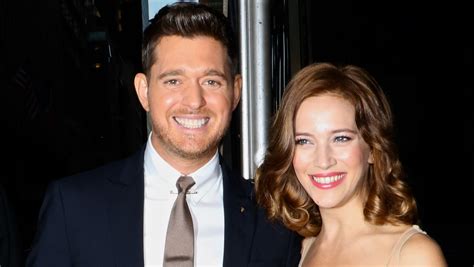 Michael Bublé Confirmed His Wife Luisana Lopilatos Pregnancy In The Sweetest Way Celebrity