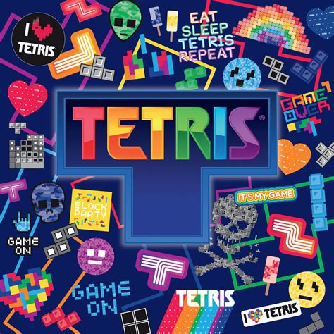 tetris sticker collage 750 piece puzzle