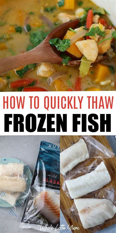 How To Quickly Thaw Frozen Fish
