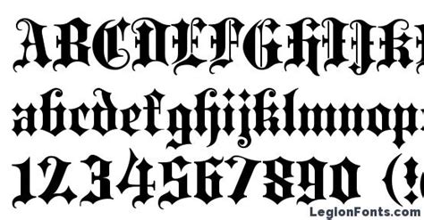 Blackletter Extrabold Font Download Free Legionfonts