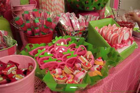 The strawberry shortcake party ideas and elements that i like best from this darling first birthday celebration are where can i purchase highchair decoration and thebanner across.the front of table. Artistic Anya Designs: Strawberry Shortcake Party