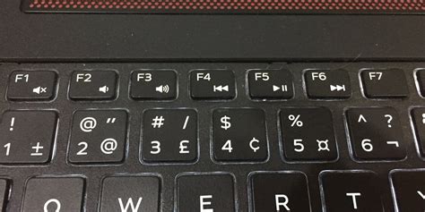 Как определить символы на функциональных клавишах ноутбука с Windows 10