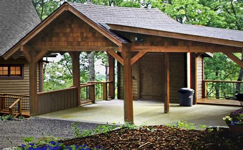 Carport plans are shelters typically designed to protect one or two cars from the elements. Woodwork Carport With Storage Shed Plans PDF Plans