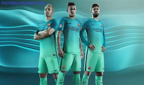 Fc Barcelona 201617 Nike Third Kit Football Fashion