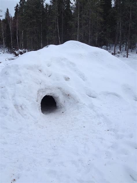 Awesome Snow Cave 5 Steps Instructables