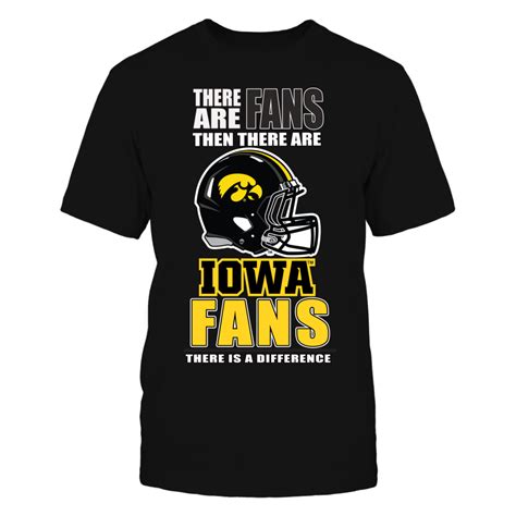 University Iowa Football Fan Gear- Get your officially licensed Touchdown shirt for the college ...