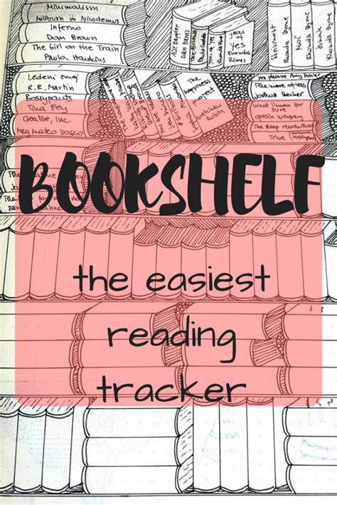 Bookshelf The Easiest Reading Tracker Sweet Odds And Ends