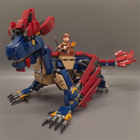 Wip Rock Drake From Ark Lego