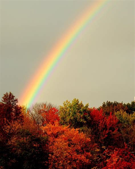 Autumn Rainbow Photograph By Frozen In Time Fine Art Photography Fine