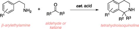 Enamines are the nitrogen analogues of enols. Pictet-Spengler reaction ~ Name-Reaction.com