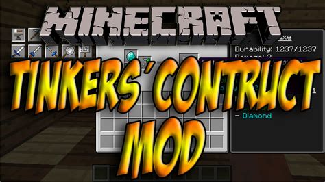 Tinkers Construct Mod for Minecraft 1.11.2/1.10.2/1.9.4/1.7.10 | MinecraftOre 1.11.2