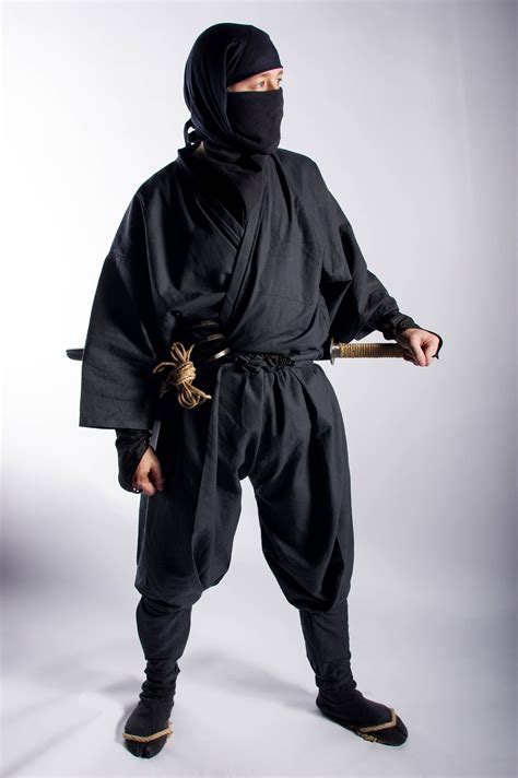 Iga Shozoku Costume Or Spy Suit Of Ninja From Shinobi No Etsy