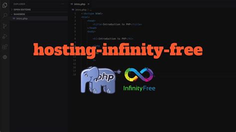 Using Infinity Free Hosting To Learn Php Youtube