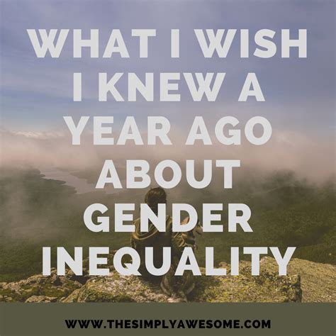 Quotes About Gender Inequality