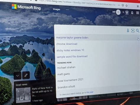 How To Clear Bing Search History And Edge History