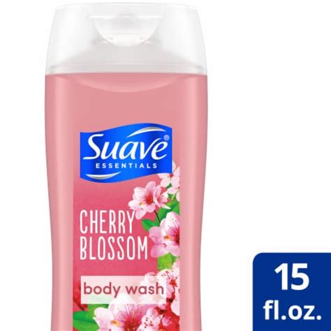 Suave Essentials Wild Cherry Blossom Body Wash 15 Oz Fred Meyer
