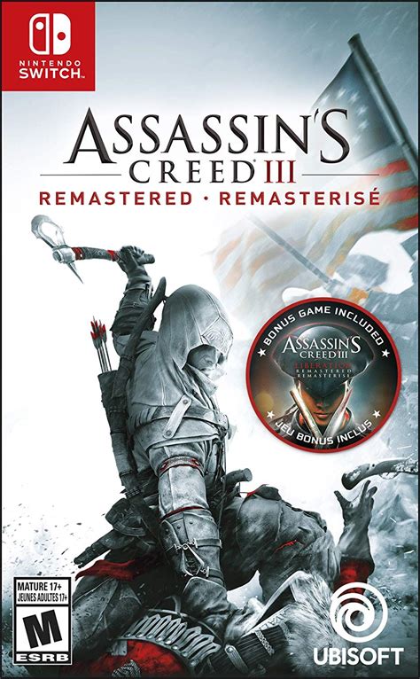 Assassin S Creed III Remastered Cover Art The GoNintendo Archives