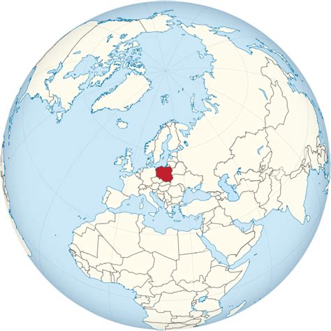 ⊛ Mapa De Polonia ·🥇 Político And Físico Imprimir Colorear Grande