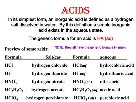 Ppt Acids Powerpoint Presentation Free Download Id379077